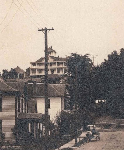 The first Excelsior Springs Hospital on the Hill