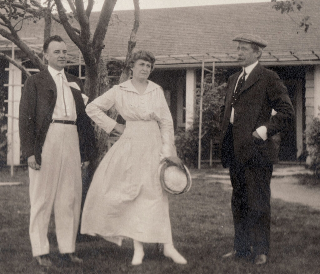 The Rosses and Charles Fish at the Excelsior Springs Golf Course, Excelsior Springs, MO
